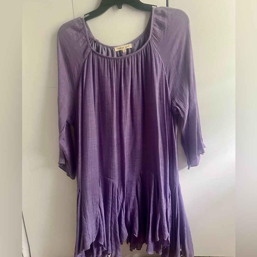 Indigo Soul Purple Dress Tunic